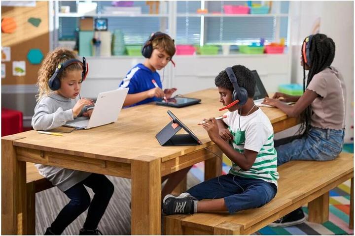Image du produit Logitech Zone Learn - CLASSIC BLUE - WW-9006 (Filaire, USB-C)