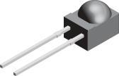 Vishay IR-Fotodiode 940nm, Radial 2.25 mm