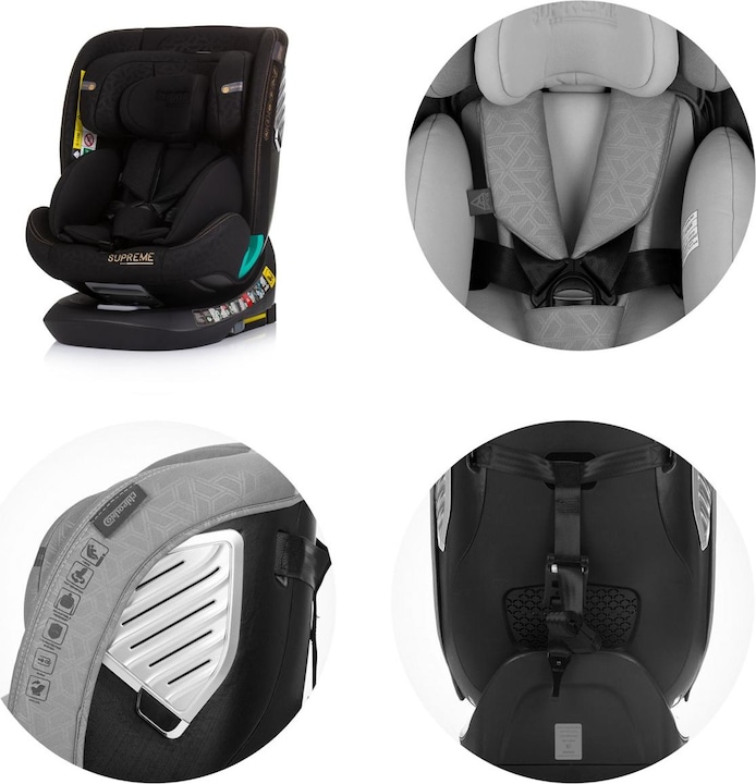 Actual product image Chipolino i-Size Supreme child car seat (Reboarder, ECE R129/i-Size Standard)