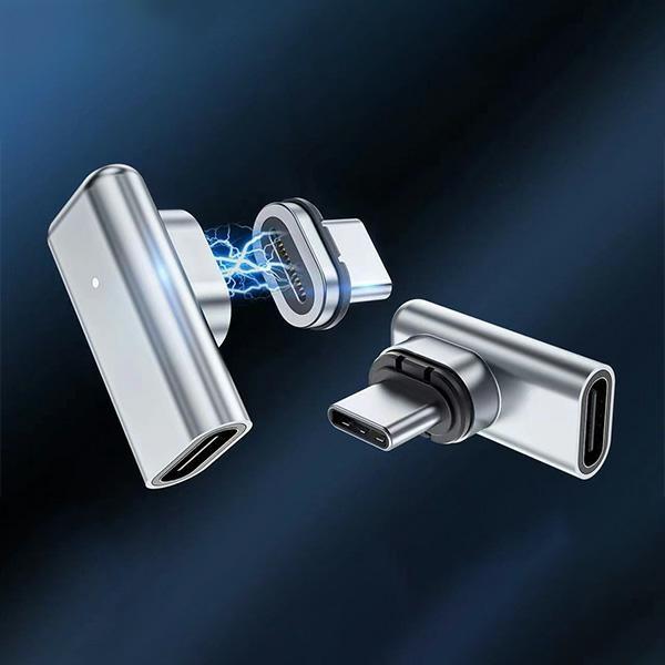 Produktbild Beline Adapter magnetyczny USB-C srebrny/silver DAC BLNAM01 (USB Typ C)