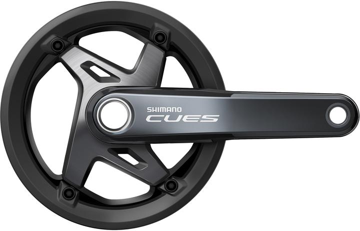 Produktbild Shimano Kettenradgarnitur CUES FC-U8000 175 mm 40 Zähne Hosenschutz (175 mm)