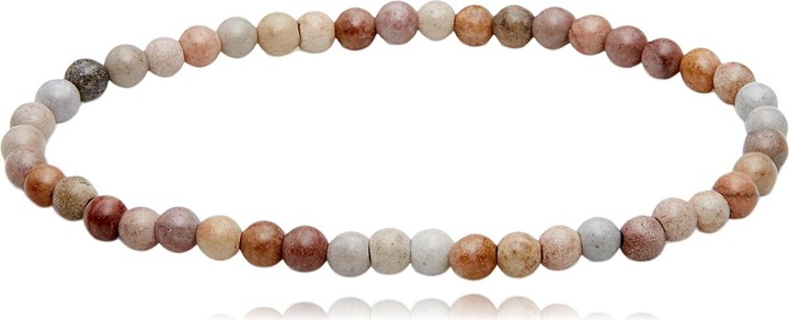 Actual product image Leyda Marble Jasper Bracelet (Coloured stone)