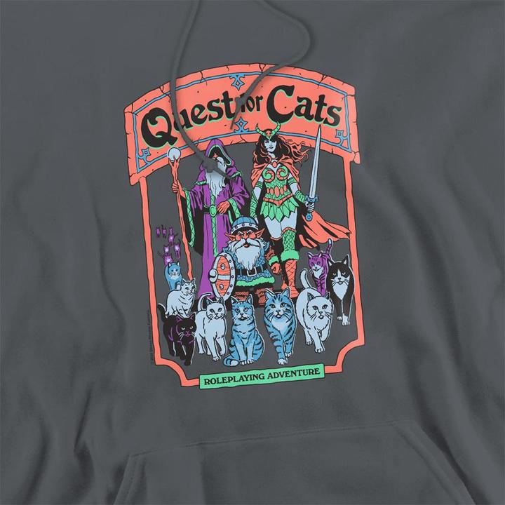 Produktbild Steven Rhodes Quest For Cats Kapuzenpullover (M)