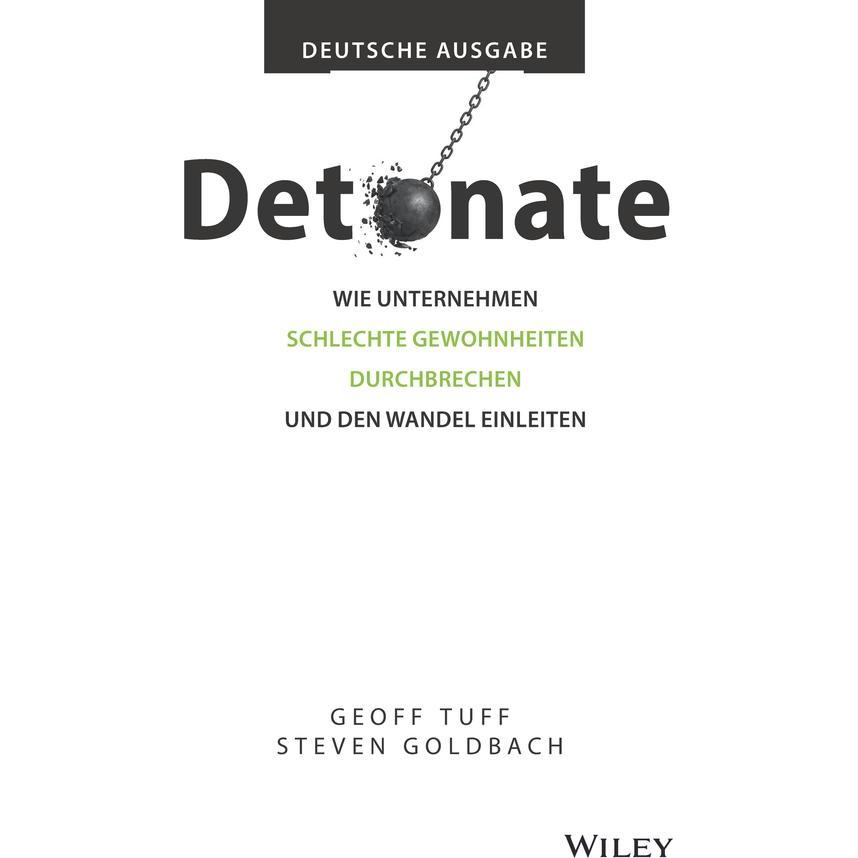 Detonate - deutsche Ausgabe, Fachbücher von Andreas Schieberle, Steven Goldbach, Geoff Tuff