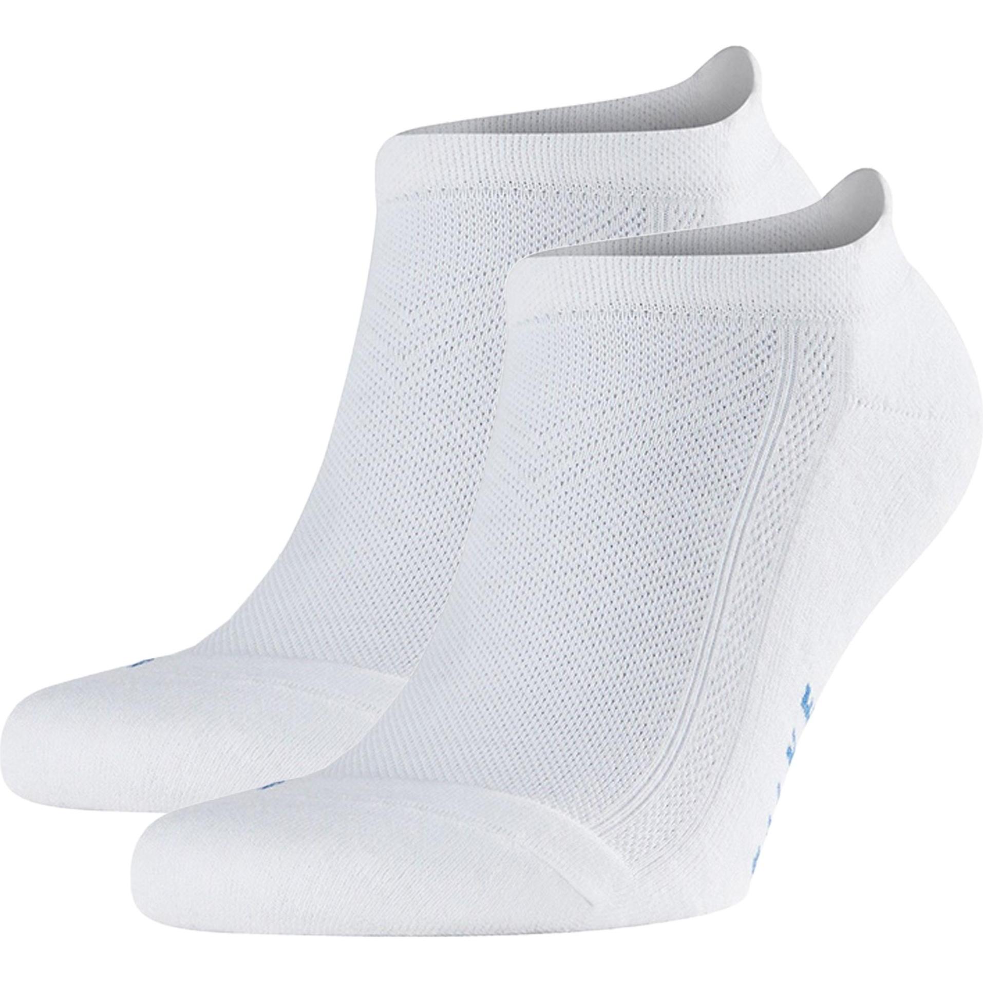 Falke, Herren, Socken, Socken Casual Stretch, Weiss, (2er Pack, 37 - 38)