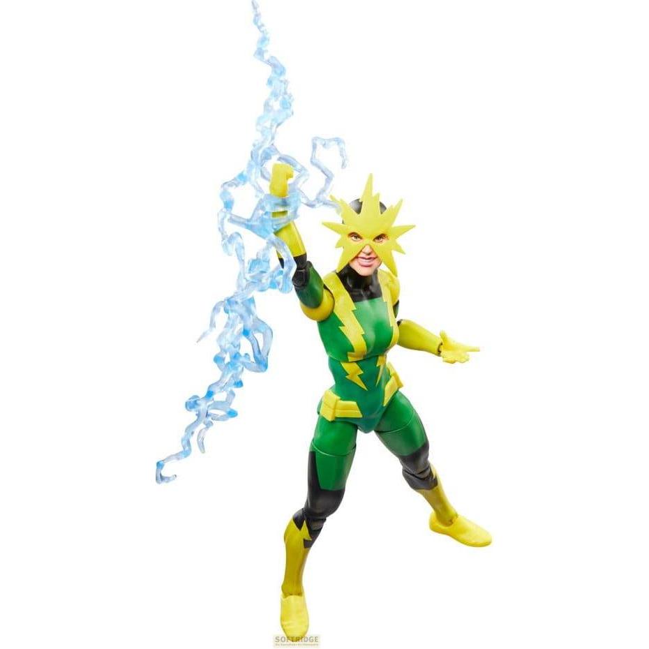 Hasbro Spider-Man Marvel Legends Retro Actionfigur Electro (Francine Frye) 15 cm