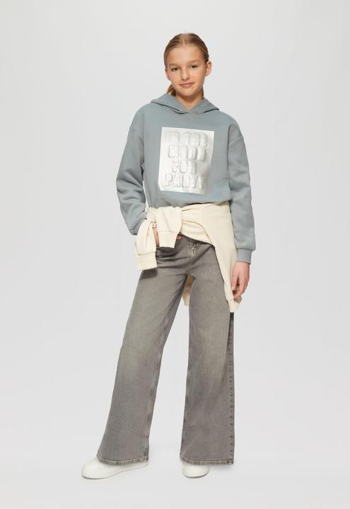 Image du produit S.Oliver Sweatshirt Wärmender Hoodie mit Metallic-Print (134, 140)