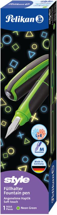 Produktbild Pelikan Füllfederhalter style Neon (Grün, Schwarz, 1 x)