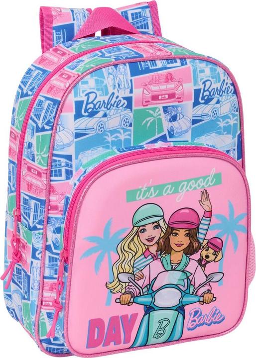 Barbie Schulrucksack Bunt 26 x 34 x 11 cm
