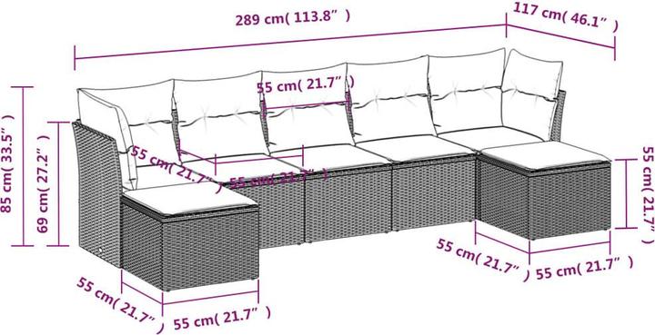 Produktbild vidaXL Madden