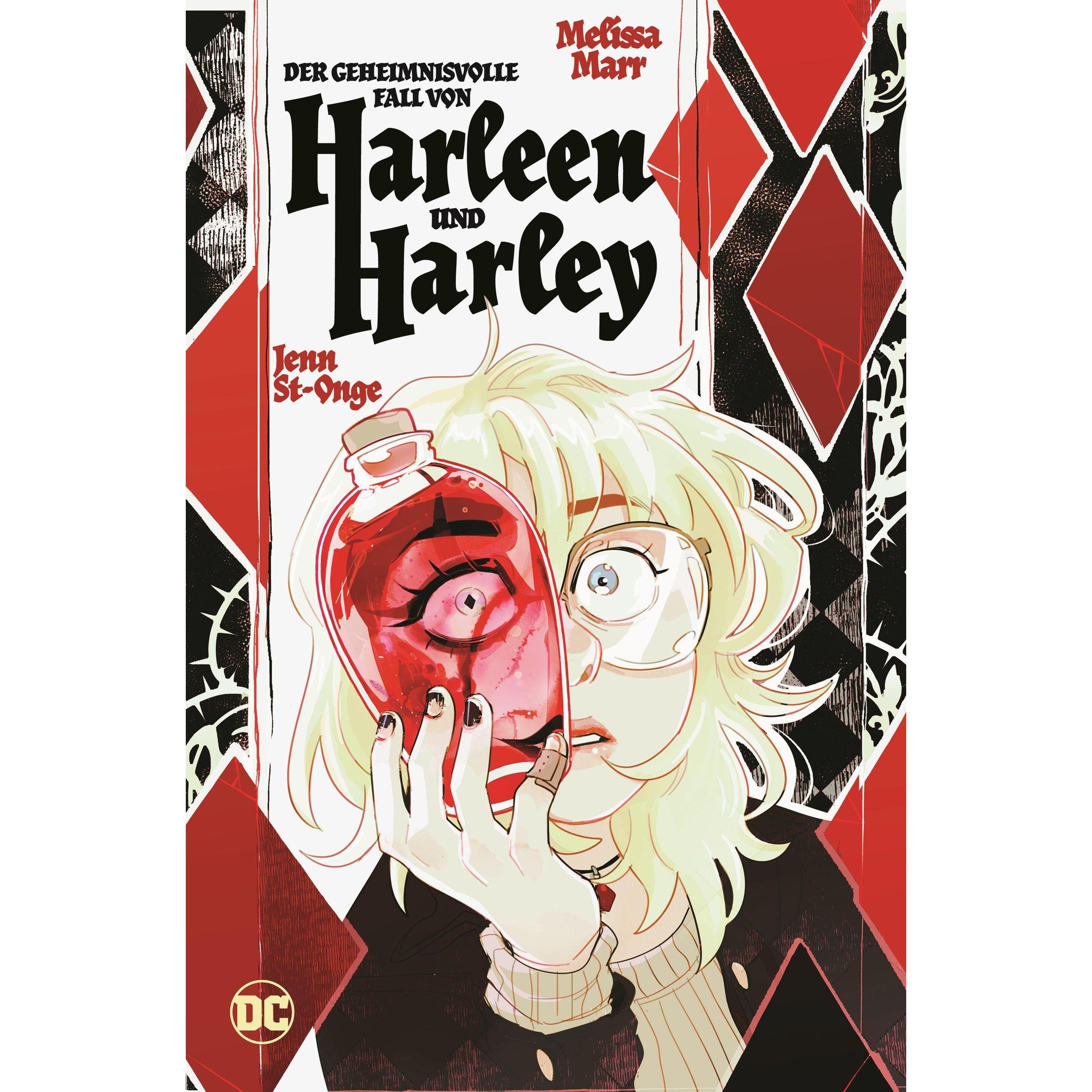 Der geheimnisvolle Fall von Harleen und Harley, Narrativa di Melissa Marr, Jenn St. Onge