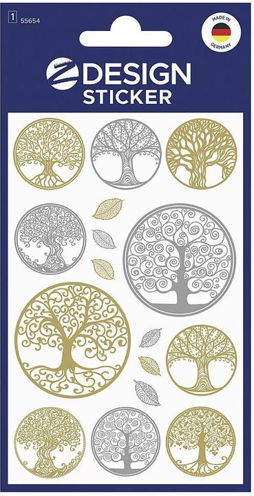 Actual product image Z-Design Metallic Sticker (14 Sticker)