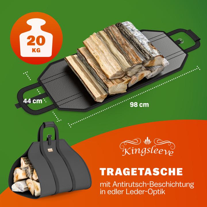 Actual product image Gardebruk Holzlager (163 x 70 x 198 cm)
