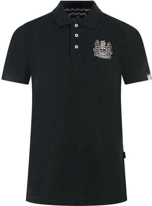 Produktbild Aquascutum Poloshirt Ärmel mit Markenschriftzug (L)
