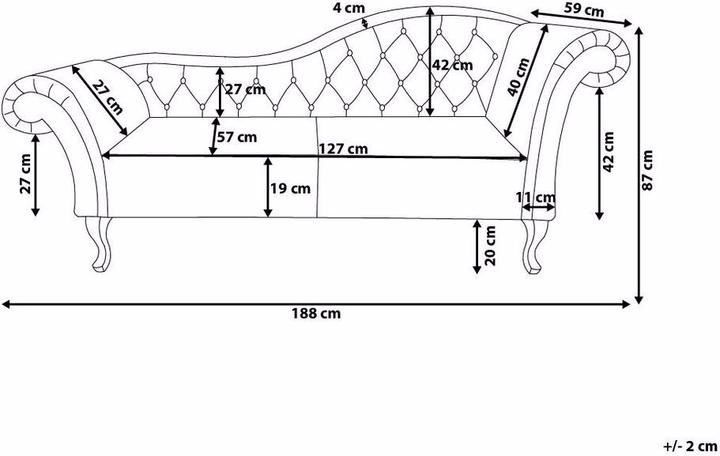 Produktbild Beliani Lattes