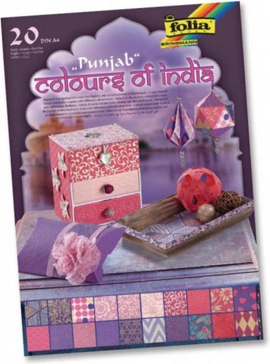 Image du produit Folia Blocage du motif Inde Punjab (175 g/m², 20 x)