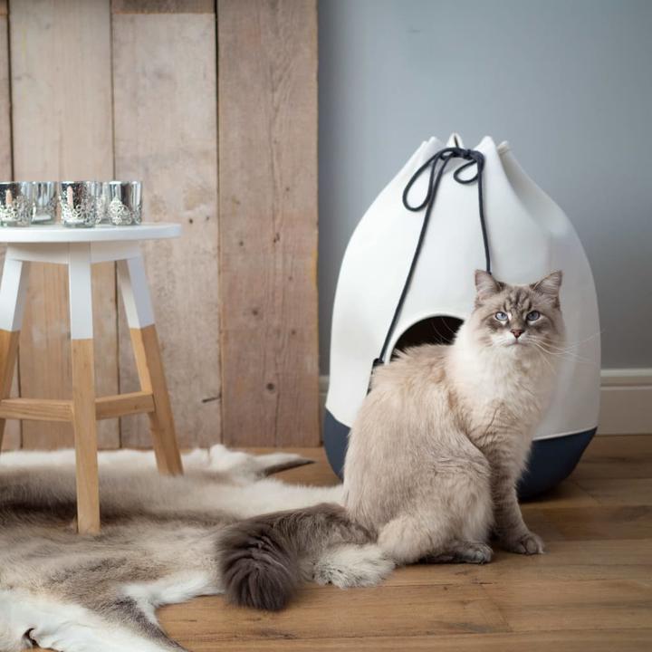 Image du produit District 70 Cave à câlins Casa, gris foncé (Chat, Chien)