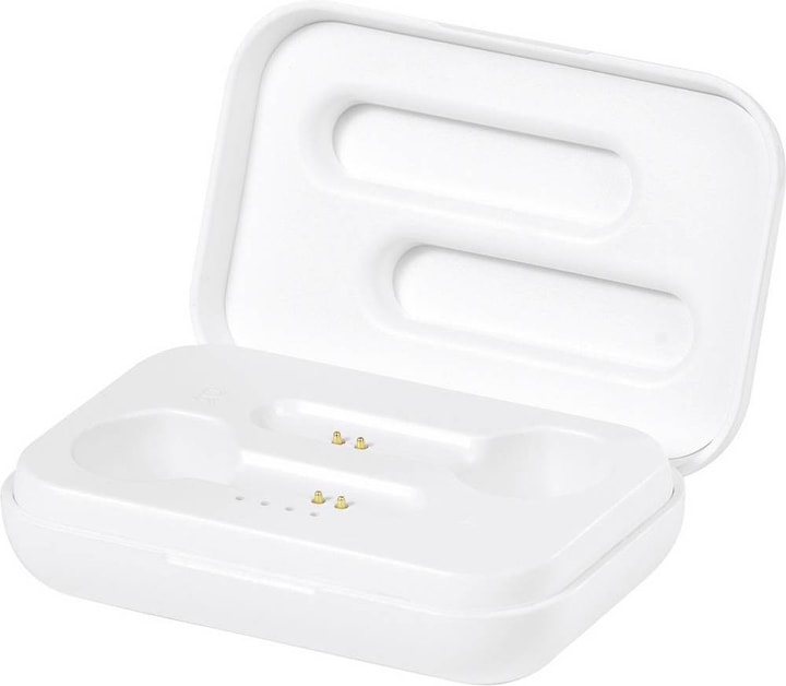 Produktbild Vivanco SMART PAIR W Bluetooth® Headset Weiss Lautstärkeregelung, mit Touchsteuerung, Fernbedienung (ANC, 10.50 h, Kabellos)