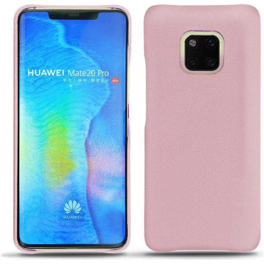 Noreve Lederschutzhülle (Huawei Mate 20 Pro), Smartphone Hülle, Rosa
