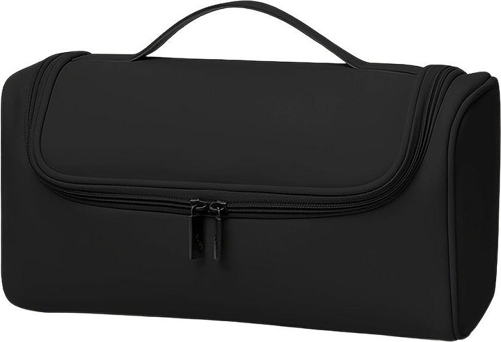 Only-Bags.Store Multifunktionale Kosmetiktasche für Haartrockner, Lockenstab, Styling-Tools - PU-Material