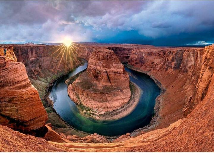 Actual product image Schmidt Spiele Glen Canyon Horseshoe Bend Colorado River (1000 pieces)