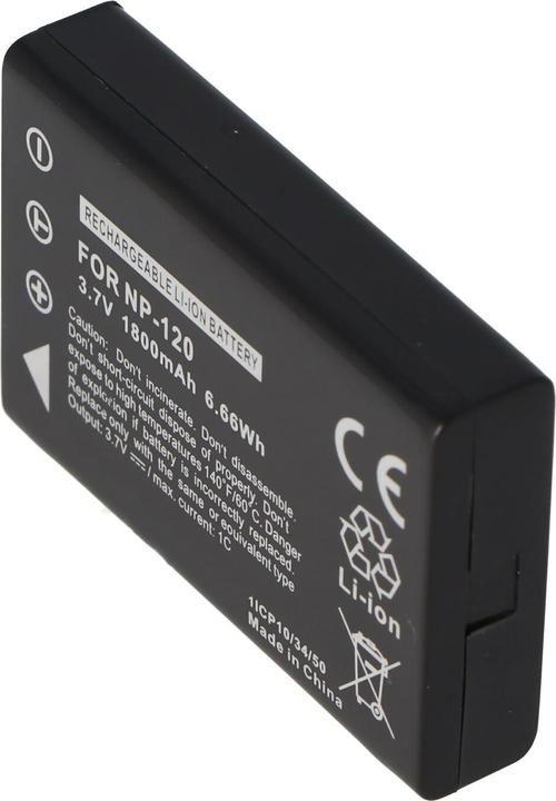 Immagine prodotto AccuCell Akku NP-120, BP-1500S, D-LI7, DB-43 (Batteria della fotocamera)