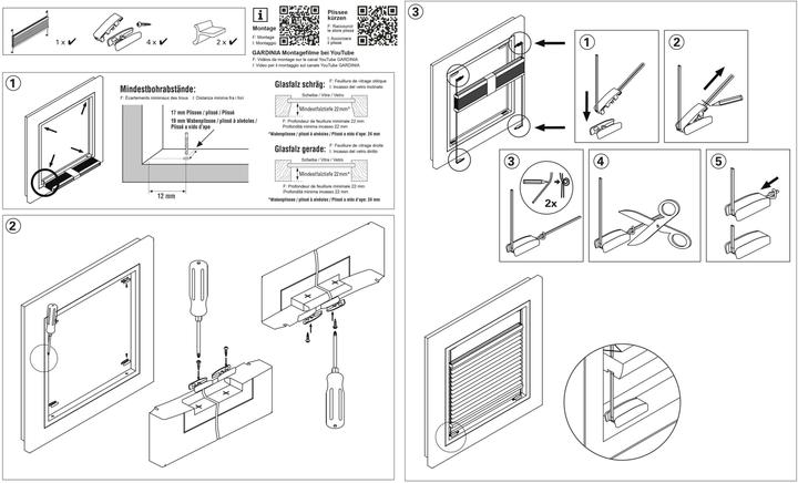 Actual product image Gardinia Honeycomb pleated blind Concept (60 x 130 cm)