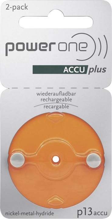 Produktbild Powerone Hörgeräteakku (2 Stk., ZA13 GP, 31 mAh)