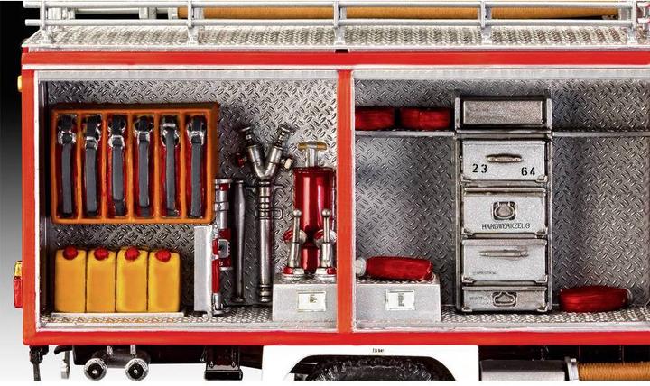 Produktbild Revell 07655 Mercedes-Benz 1017 LF 16 Ltd.Edi Feuerwehrauto Bausatz 1:24