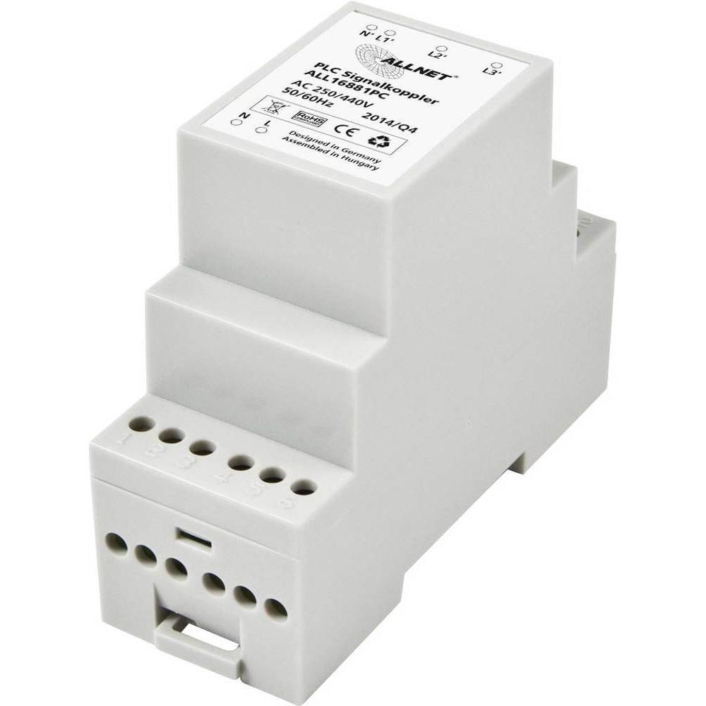 Allnet linea Accoppiatore di fase / Accoppiatore di segnale, Powerline, Bianco