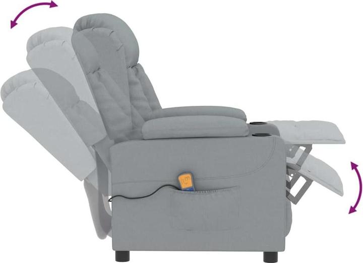 Actual product image VidaXL Elektrischer Massagesessel