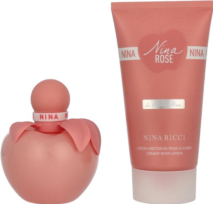 Produktbild Nina Ricci Nina Rose Gift Set 50ml EDT + 75ml Body Lotion (Parfum set)