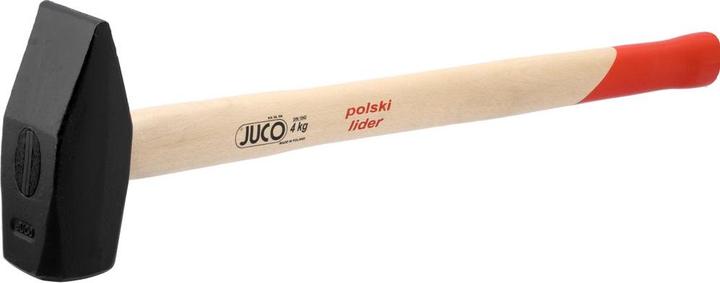 Actual product image Jucon Slug hammer wooden handle 4kg (31400) (4000 g)