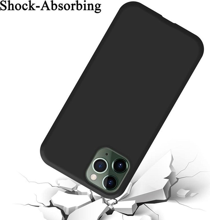 Actual product image Cadorabo TPU Liquid Silicone Case Cover (Apple iPhone 11 Pro Max)