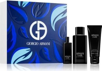 Image du produit Armani Exchange Armani - Code for Men Gift set EDT 125 ml. gel douche 75 ml and miniature EDT 15 ml 125ml (Set parfum)