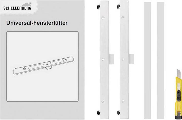Image du produit Schellenberg Kit de démarrage pour ventilateur de fenêtre universel