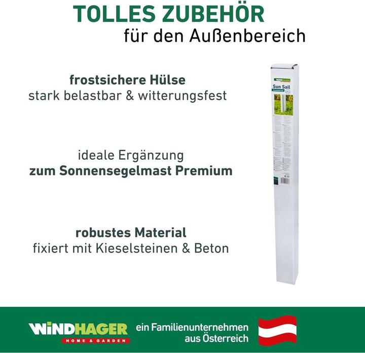 Actual product image Windhager Ground socket