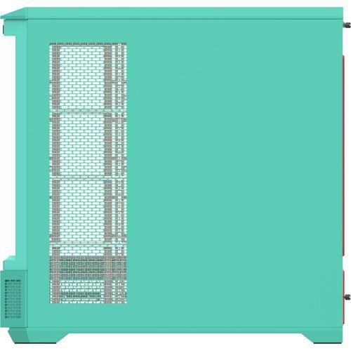 Actual product image Thermaltake "View 600 TG Mint Strawberry" (ATX, mATX, Mini-ITX)