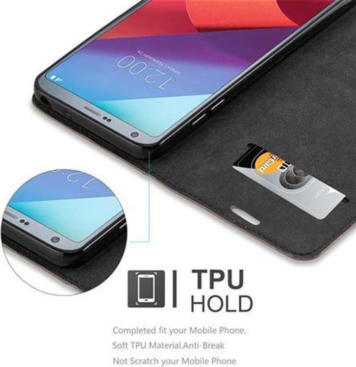 Actual product image Cadorabo Book Invisible Magnet Cover (G6)