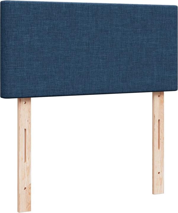 Actual product image vidaXL Bo x springbett mit Matratze 100 x 200 cm Stoff (100 x 200 cm)