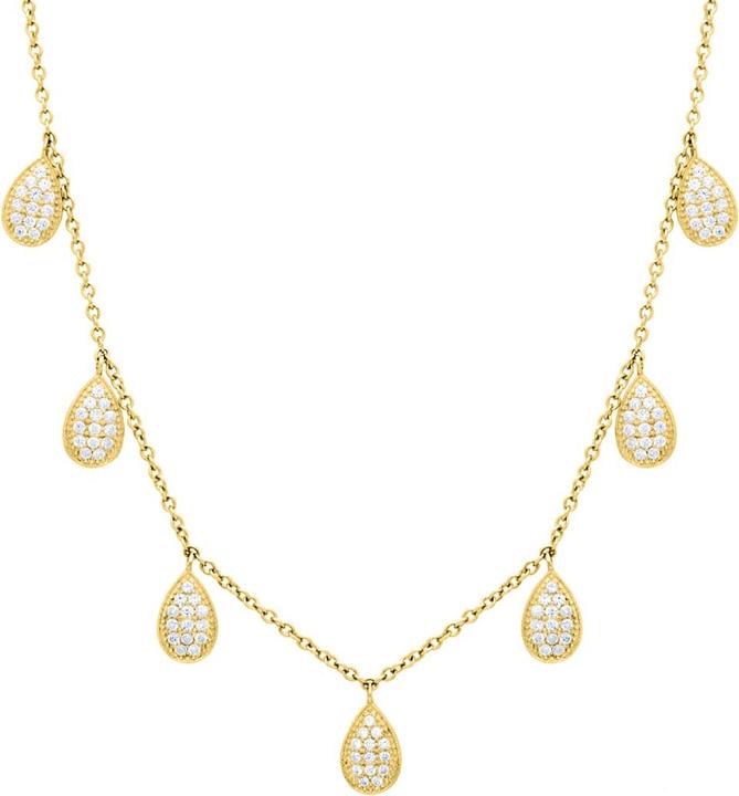 Immagine prodotto Candy Collana Tanit, argento 925, placcato oro (Placcato oro 18k, Argento 925, 36 - 40 cm)