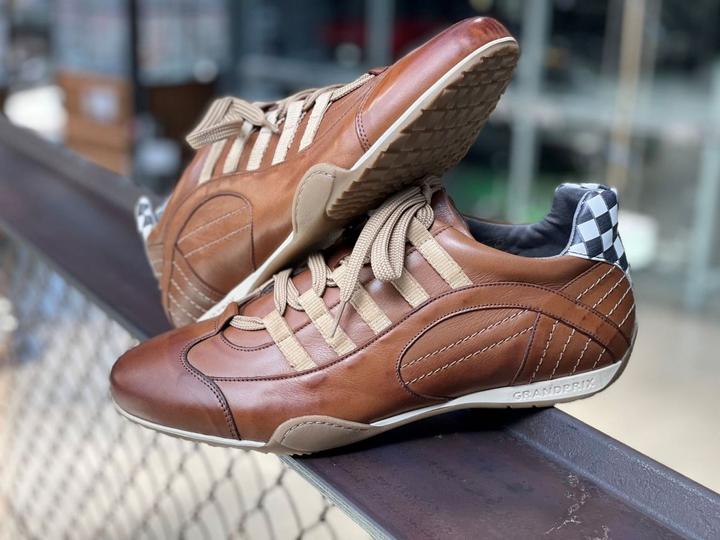 Produktbild Grandprix Originals GPO RACING SNEAKER COGNAC, Gr. 44 (44)