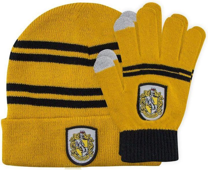 Cinereplicas Harry Potter: Beanie & Handschuhe Hufflepuff