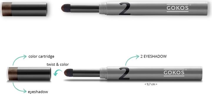 Image du produit Gokos Eyecolor (207 Espresso givré)