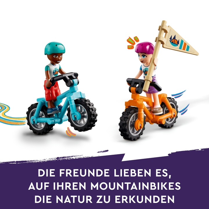 Produktbild LEGO Gemütliche Hütten im Abenteuercamp (42624, LEGO Friends)