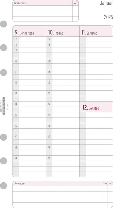 Productafbeelding Chronoplan Wekelijks schema (Duits)