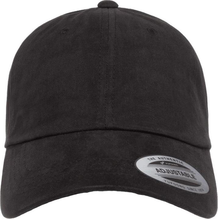 Actual product image Flexfit Peach cotton twill dad cap