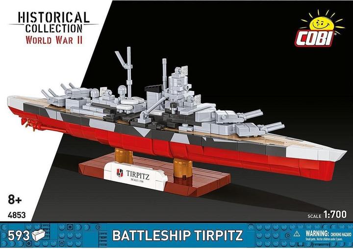 Produktbild Cobi H.C. WWII Battleship Tirpitz 600T