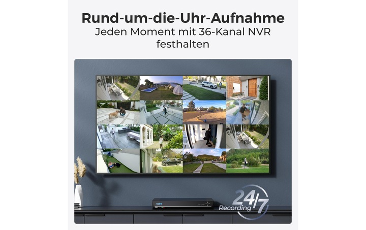 Immagine prodotto Reolink NVS36 36- NVR di canale (Videoregistratore di rete (NVR))