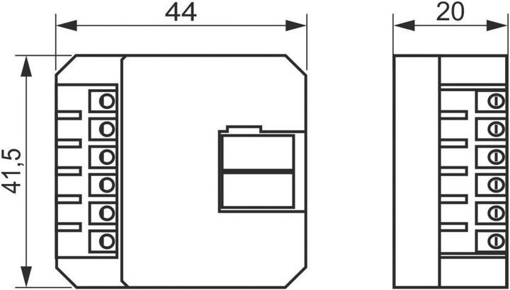 Produktbild Festartikel Müller Tasterschnittstelle KNX TP